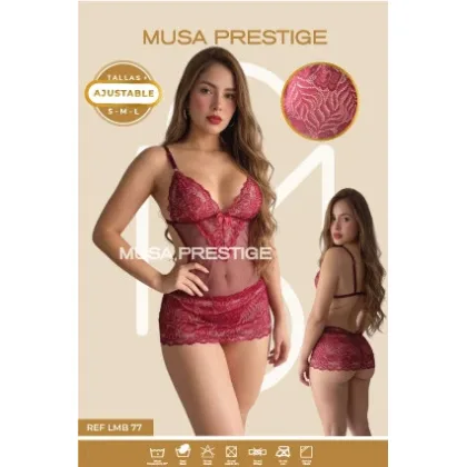 LENCERIA LMB 77 VINOTINTO