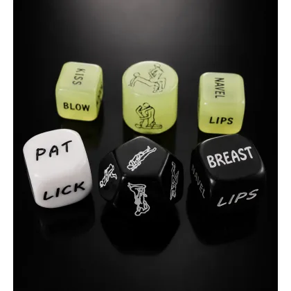 Juego de Dados Dodecaedro De Posiciones Sexuales