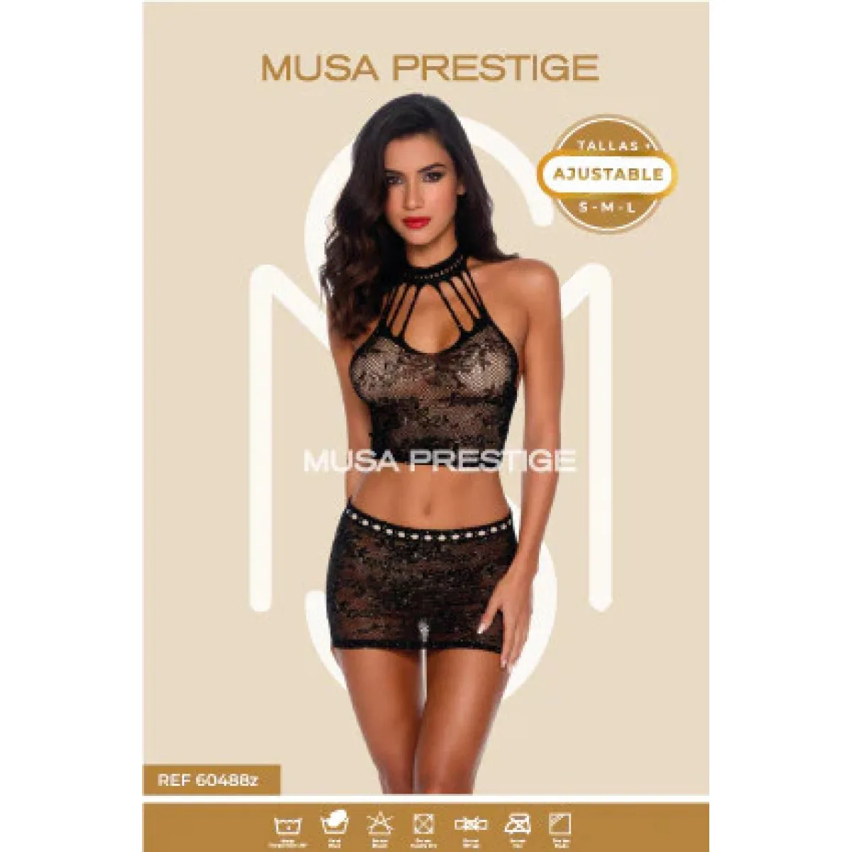 Malla Erotica Perlada Ref.60488Z