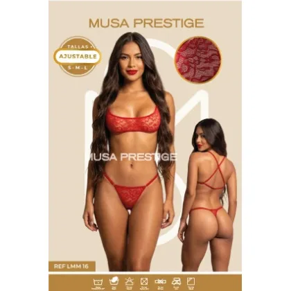 LENCERIA LMM 16 ROJO