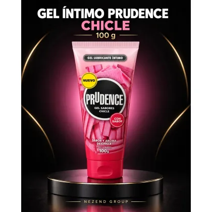 LUBRICANTE NEUTRO CON AROMA A CHICLE PRUDENCE 100 G
