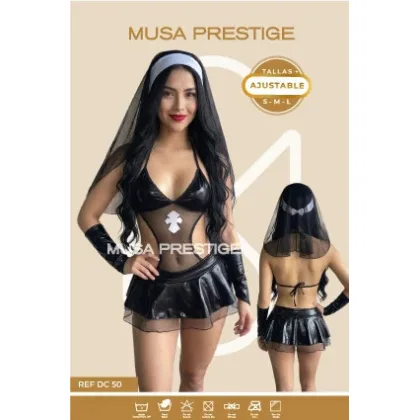 Disfraz Musa Monja DC43