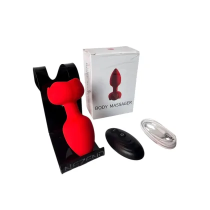 Plug Anal Silicona con control