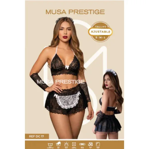 Disfraz Musa Mucama DC17