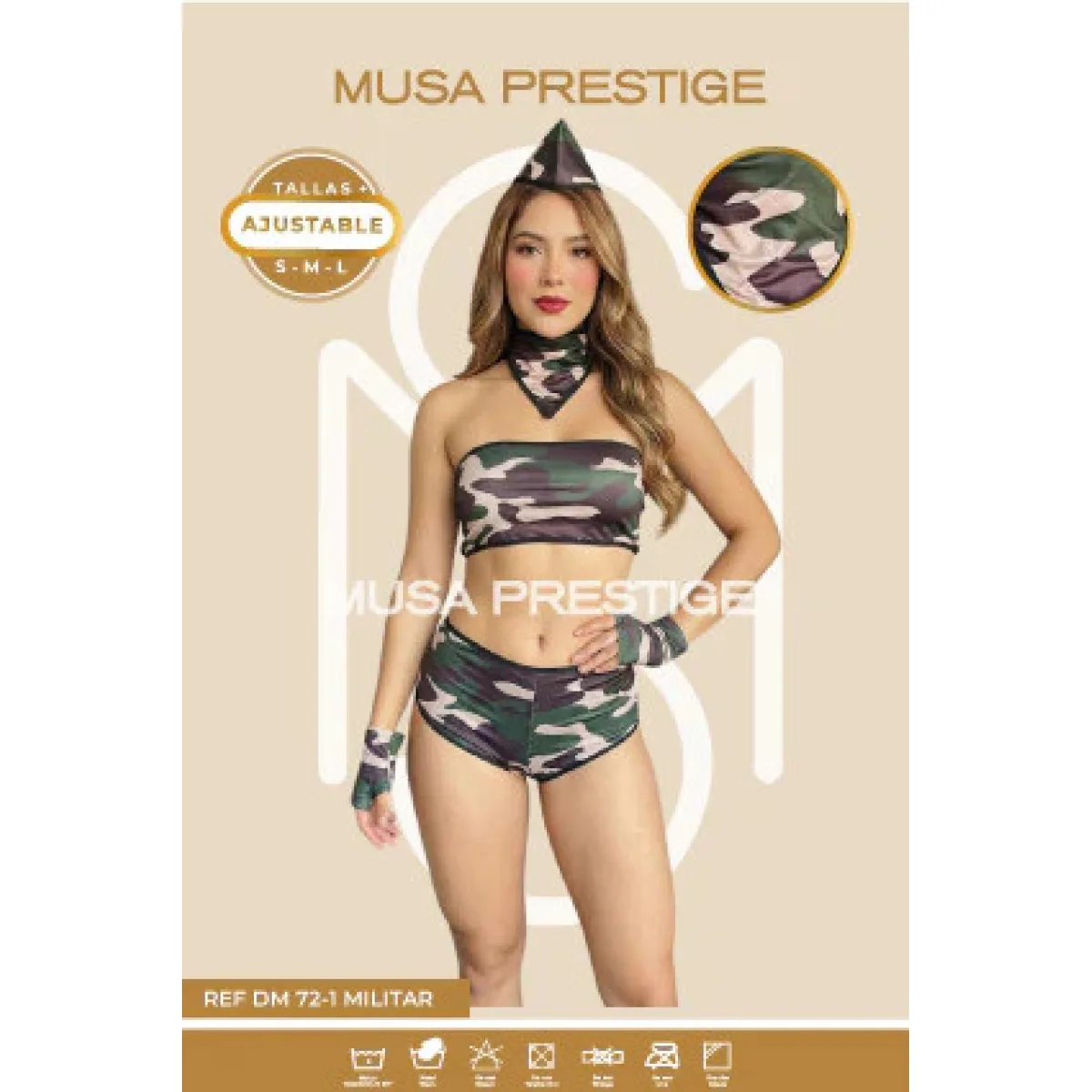 Disfraz Militar DMM72-1