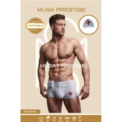 Disfraz Musa Hombre Enfermero DH01
