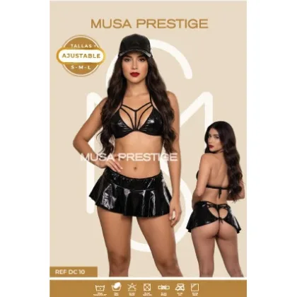 Disfraz Musa Policia DC10