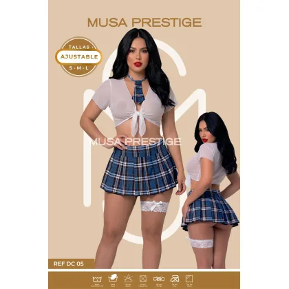 Disfraz Musa Colegiala DC05
