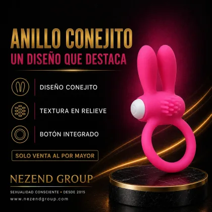 Anillo Conejo 10 Modos de Vibración