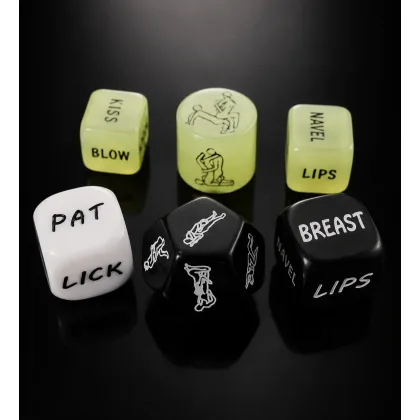 Juego de Dados Dodecaedro De Posiciones Sexuales