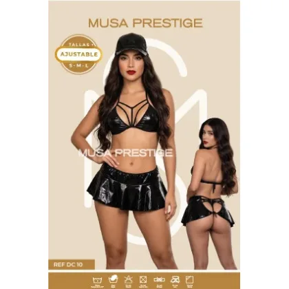 Disfraz Musa Policia DC10