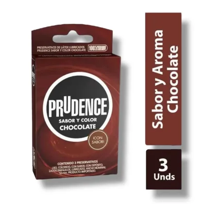 Preservativo Prudence x 3 Chocolate