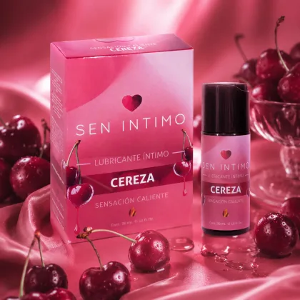 LUBRICANTE ÍNTIMO CALIENTE CEREZA X 30ML