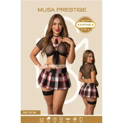 Disfraz Musa Colegiala DC30