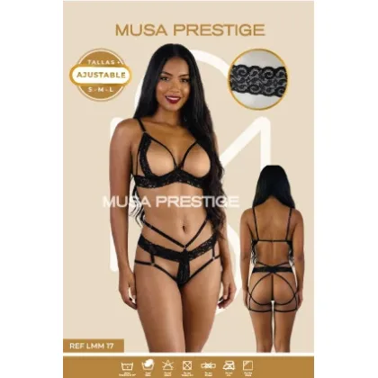 Lenceria LMM 17 NEGRO