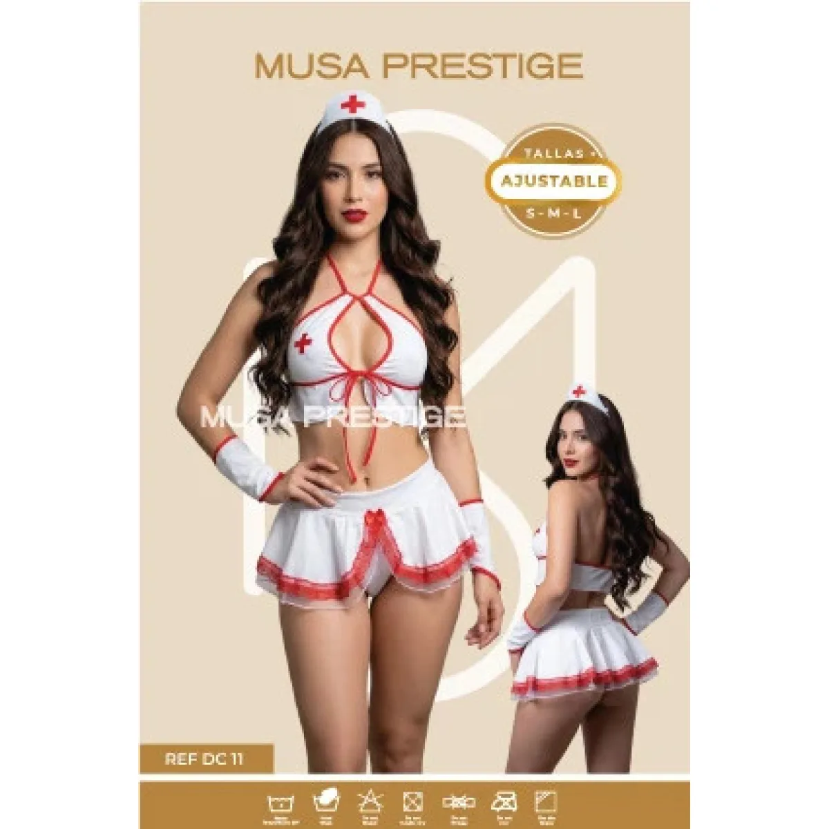 Disfraz Musa Enfermera DC11