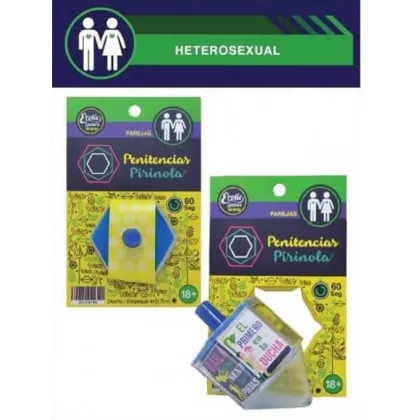 Pirinola Hetero para Juego de Penitencias