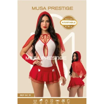 DISFRAZ CAPERUCITA