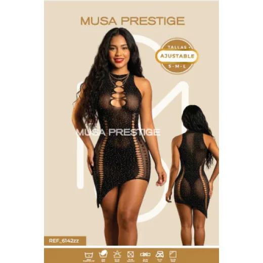 Malla Erotica Perlada Ref.6142Z