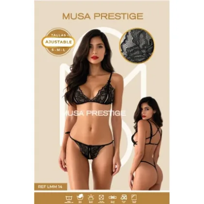 Lenceria LMM 14 NEGRO