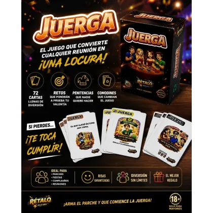 CARTAS JERGA 72 CARTAS