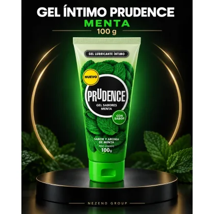 LUBRICANTE NEUTRO CON AROMA A MENTA PRUDENCE 100 G