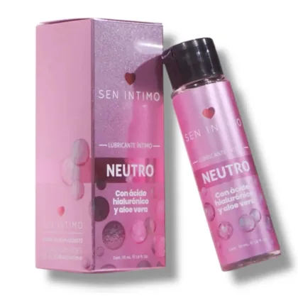 Lubricante Nuetro con Acido Hialurónico Y Aloe Vera X 60ml Sen Iintimo