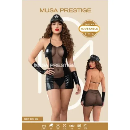 Disfraz Musa Policia DC06