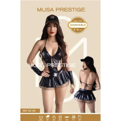 Disfraz Musa Policia DC09