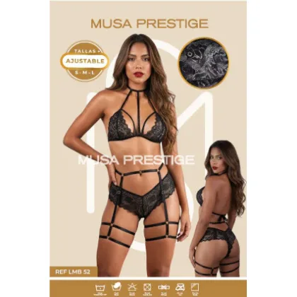 LENCERIA LMB 52 NEGRO