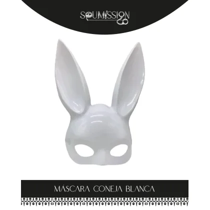 Máscara Coneja Blanca