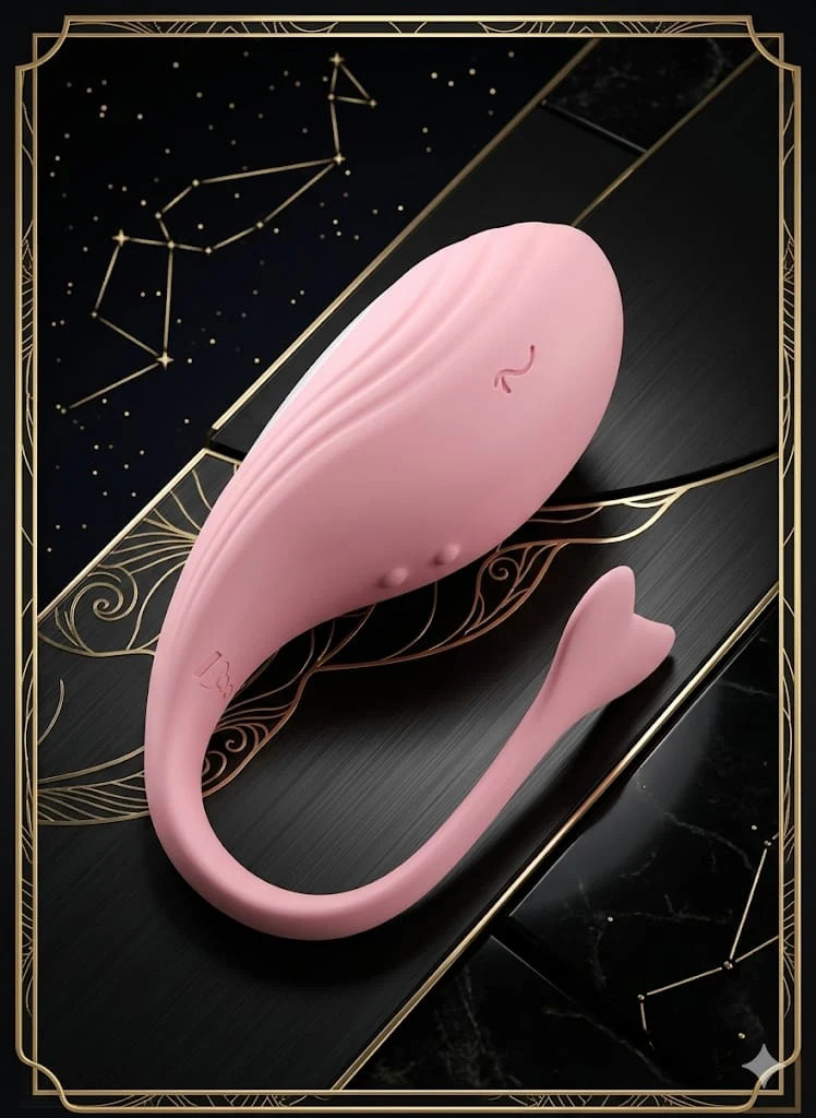 Vibrador Ballena APP Tamaño del producto: 95*85*35 mm