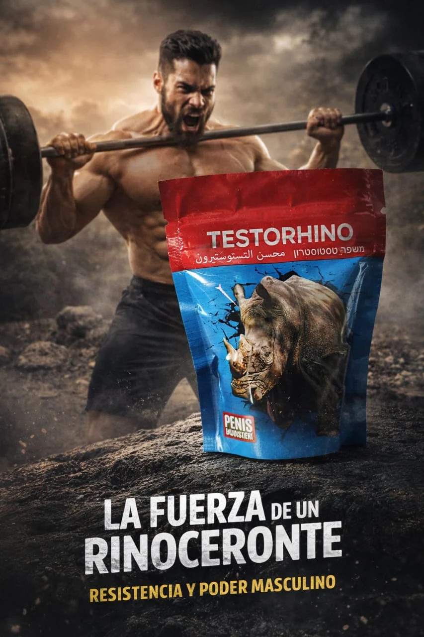 Rino Testosterona Pastilla Hombre x 60 unidades