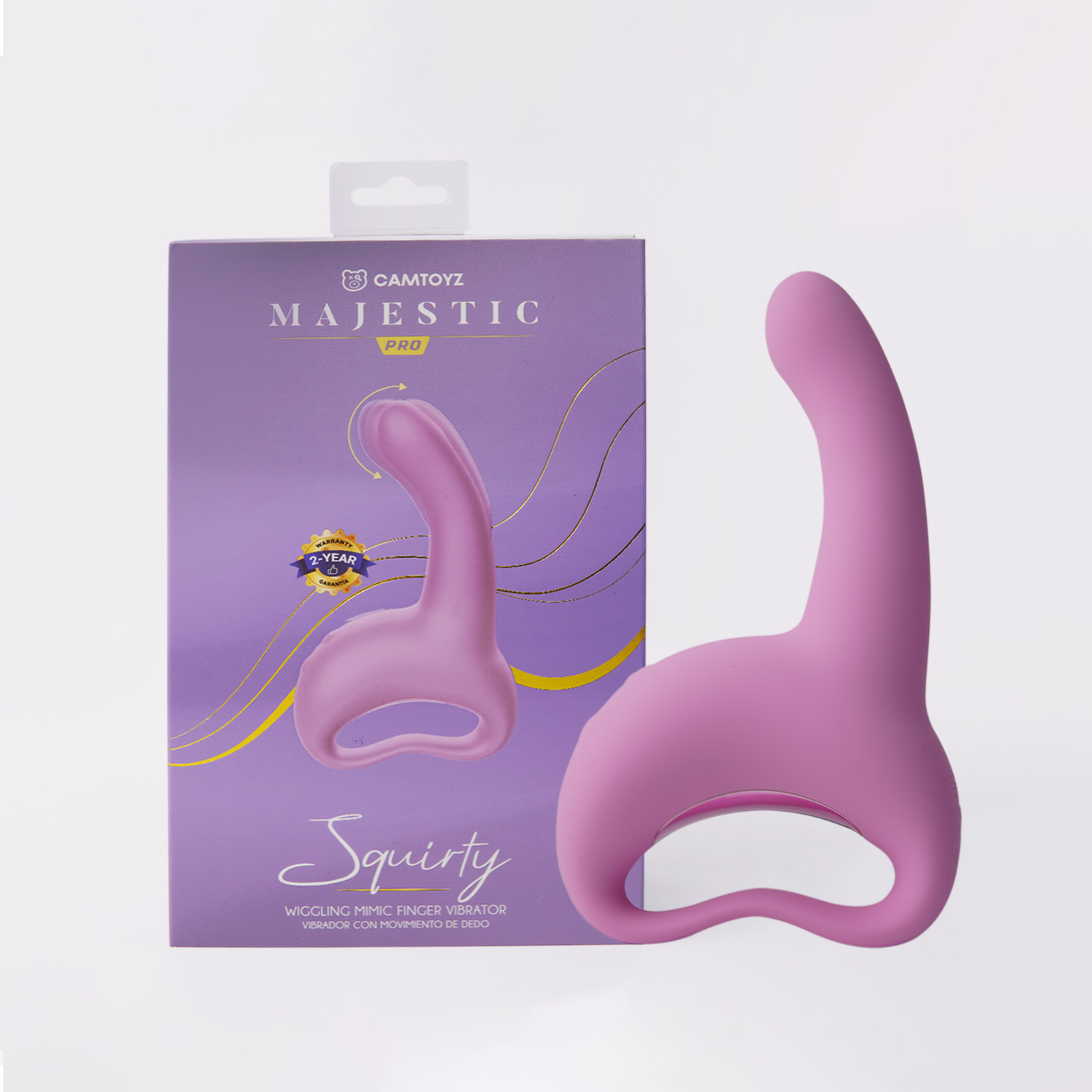 Vibrador y Estimulador Squirty Camtoyz
