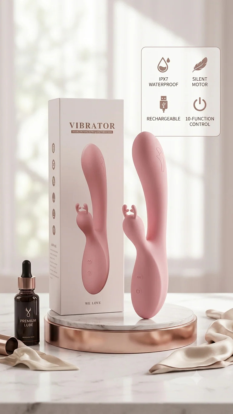 Vibrador Lilo Ciervo Largo 23cm